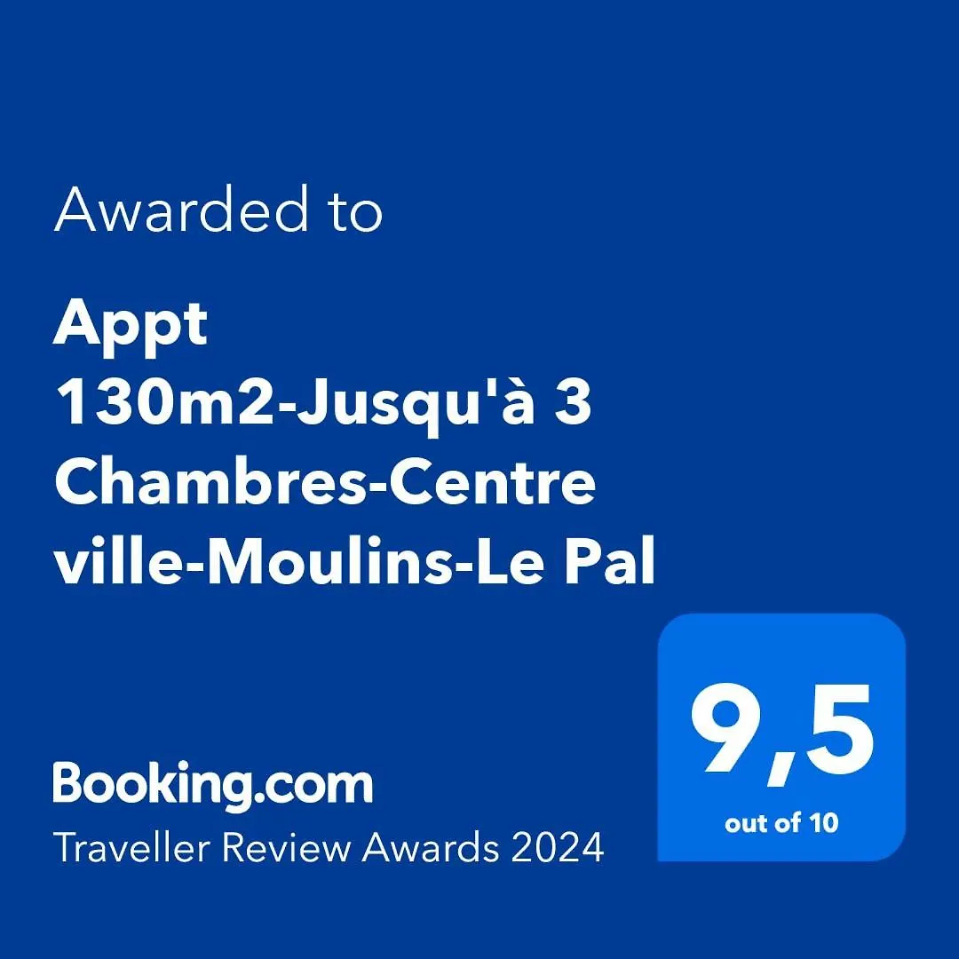 Apt Spacieux-Centre Ville-Moulins-Le Pal 20Min Moulins